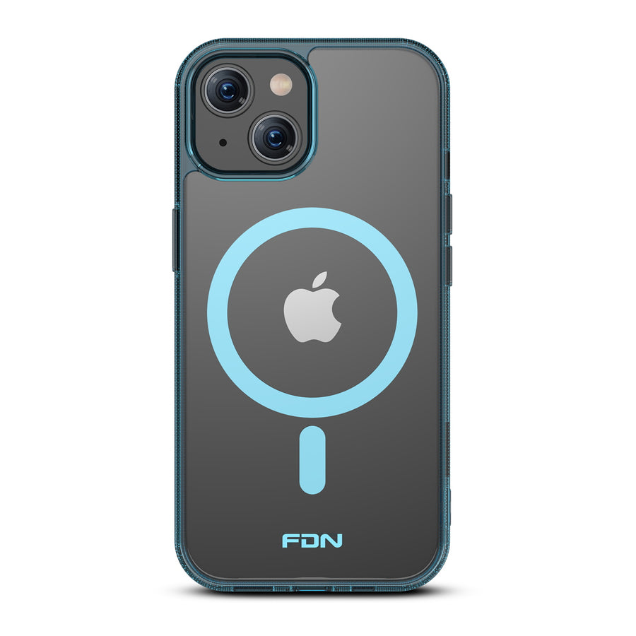 FDN Clear Series MagSafe Case for Apple iPhone 15 - Blue - FIP15CSFSST223-3.jpg