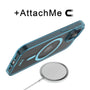 FDN Clear Series MagSafe Case for Apple iPhone 15 - Blue - FIP15CSFSST223-7.jpg