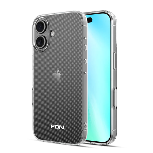 FDN Candy Series Case for Apple iPhone 16 - Glossy Clear - FIP16CSTPUS901-2.jpg