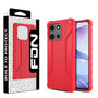 FDN Tactile Series  Case for Motorola Moto G Stylus 5G (2025) - Red