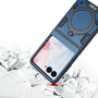 FDN Anti-Drop Hybrid Protector Case (with Ring Stand) for Motorola razr (2024) - Blue / Black - FMRAZR4CSFSSS672-5.jpg