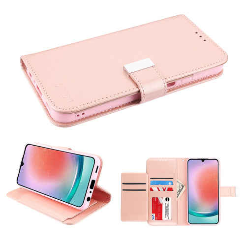 FDN Wallet Folio Case for Samsung Galaxy A15 5G - Rose Gold - FSA155GPCMJG035-2.jpg