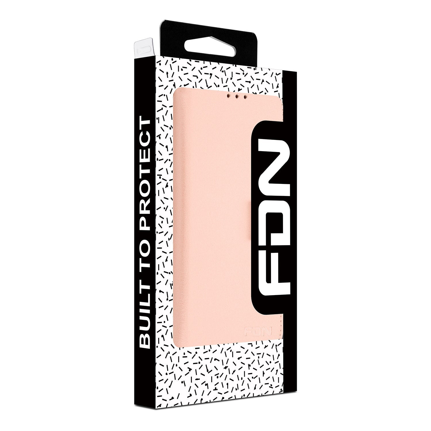 FDN Wallet Folio Case for Samsung Galaxy A15 5G - Rose Gold