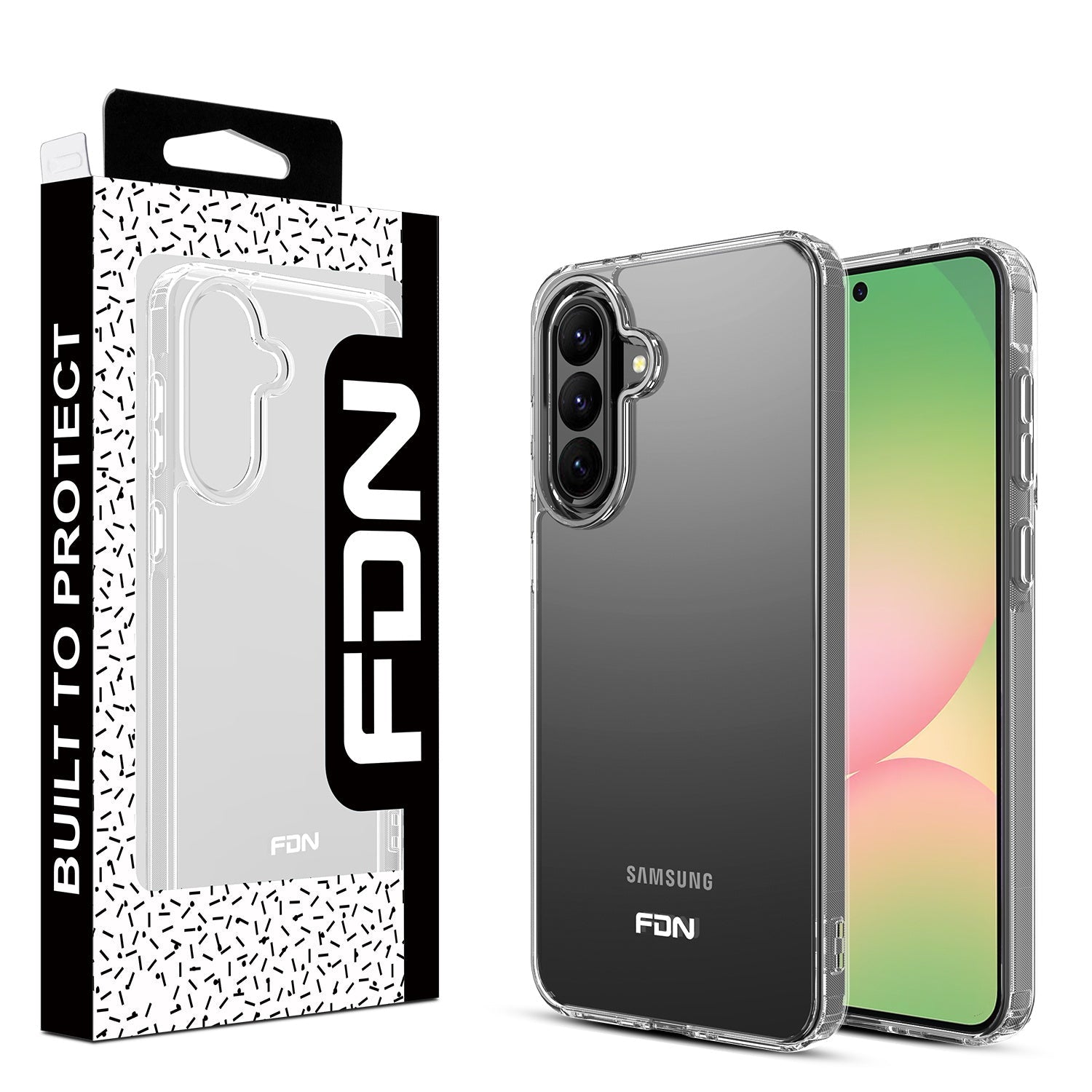 FDN Gummy Series Case for Samsung Galaxy A56 5G - Clear