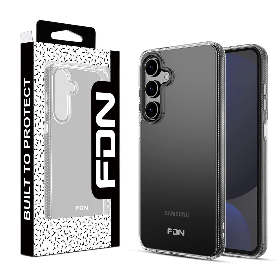 FDN Gummy Series Case for Samsung Galaxy S24 Fan Edition - Clear