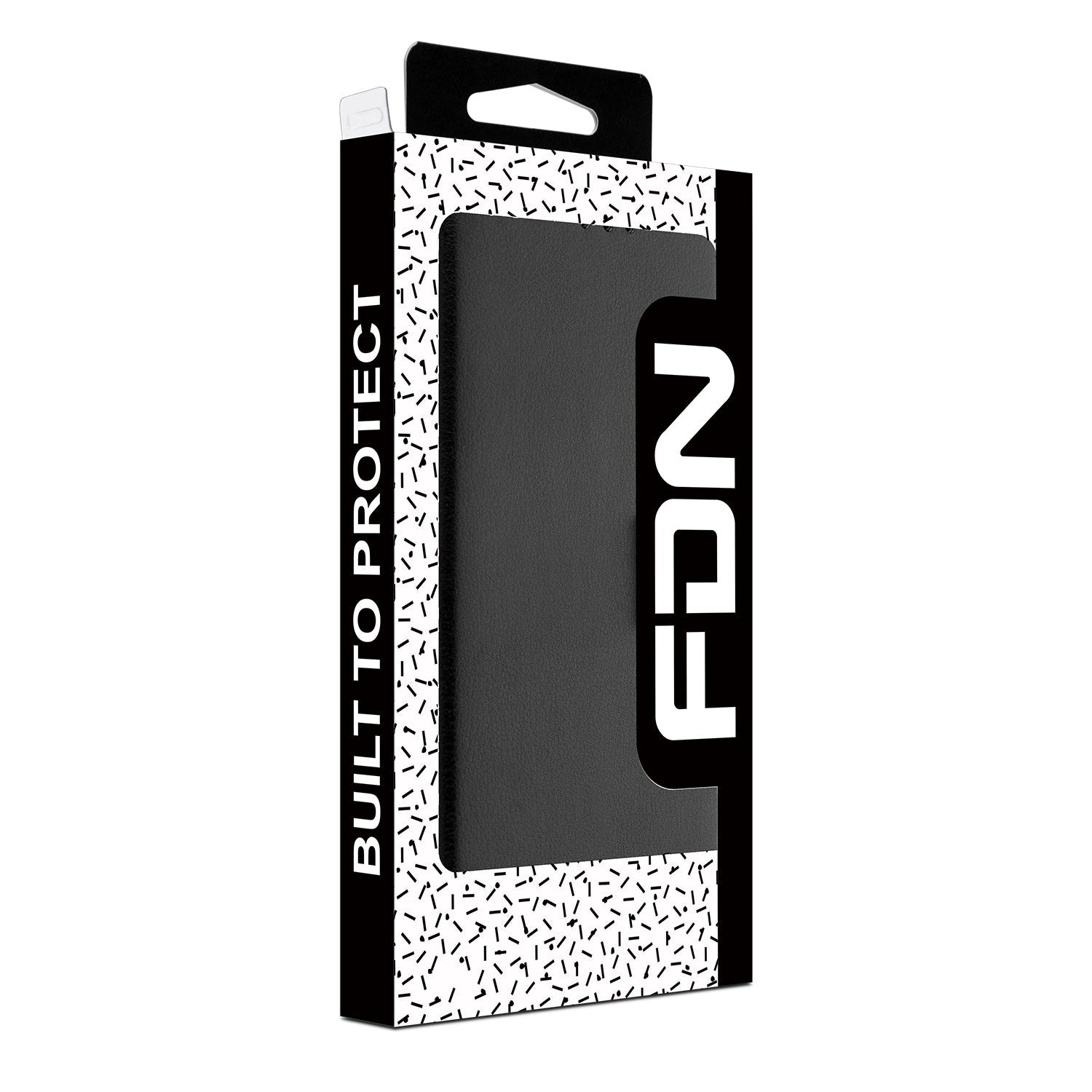 FDN Wallet Folio Case for Samsung Galaxy S25 Plus - Black / Black