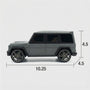 Wireless Bluetooth Jeep Speaker with Solar Charging – Rugged Outdoor Stereo & Super Bass GU188 - Gray