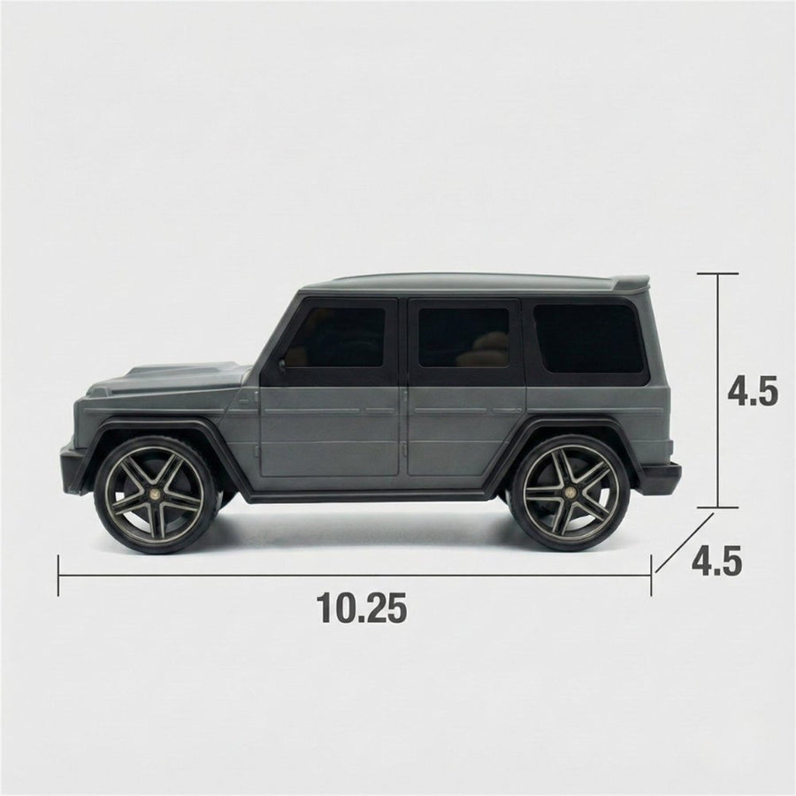 Wireless Bluetooth Jeep Speaker with Solar Charging – Rugged Outdoor Stereo & Super Bass GU188 - Gray