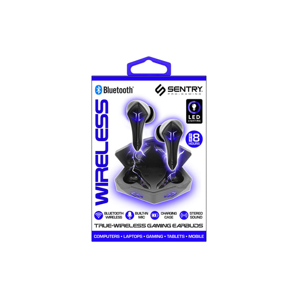 Blue Light-up True Wireless Buds