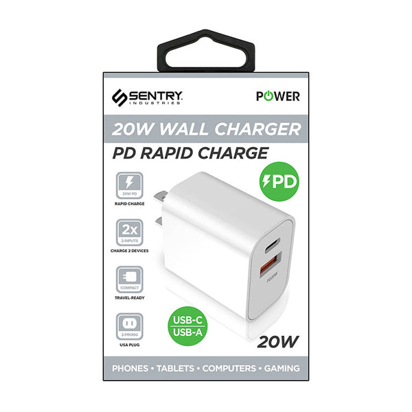 PD 20w Dual Port Wall Charger w. USB-C & USB-A - HPA-MP420-2.jpg