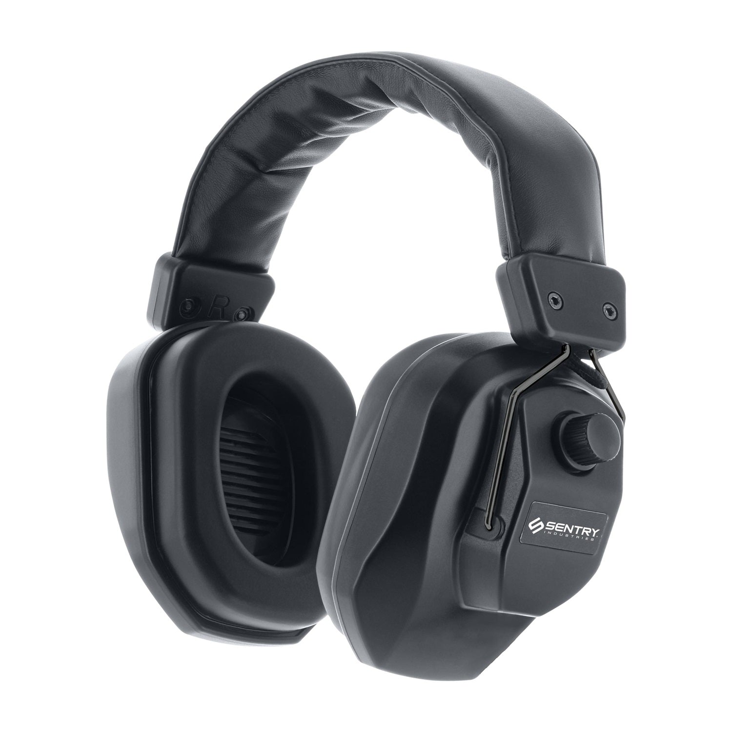 Audio Shield Rugged Active Noise Cancelling Headphones - Black