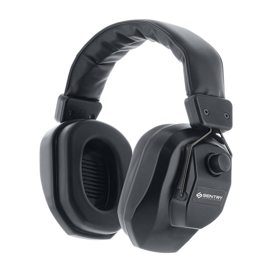 Audio Shield Rugged Active Noise Cancelling Headphones - Black