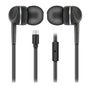 Sentry USB-C Earbuds w/ Microphone - Black