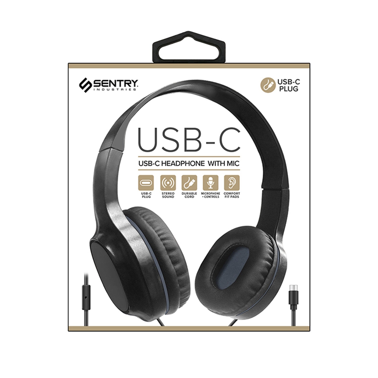 Sentry USB-C Tempo Headphone - BLACK