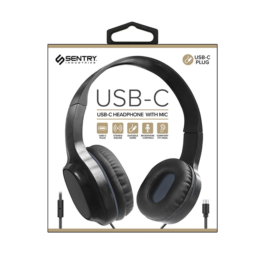 Sentry USB-C Tempo Headphone - BLACK