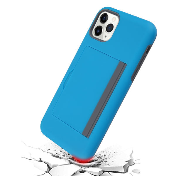 MyBat Poket Hybrid Protector Cover (with Back Film) for Apple iPhone 11 Pro Max - Blue / Gray - IP11MHPCPKT002-5.jpg