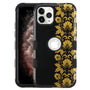 MyBat TUFF Series Case for Apple iPhone 11 Pro Max - Gold Floral Stripe / Black - IP11MHPCTUFFIM1050-2.jpg