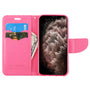 MyBat Liner MyJacket Wallet Crossgrain Series for Apple iPhone 11 Pro Max - Pink Pattern / Hot Pink - IP11MMYJK846-2.jpg