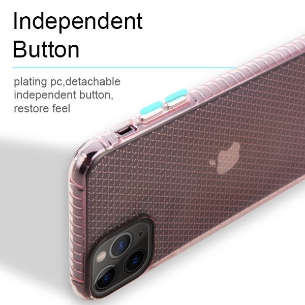 MyBat Hexagon Sturdy Candy Skin Cover for Apple iPhone 11 Pro - Transparent Pink - IP11PCASKCA293-5.jpg