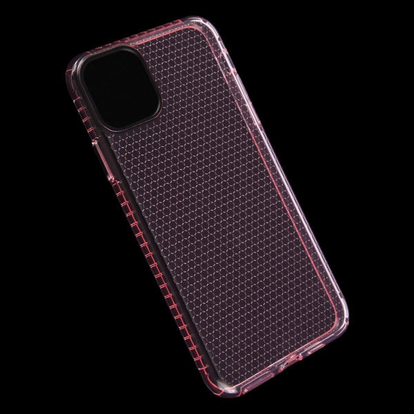 MyBat Hexagon Sturdy Candy Skin Cover for Apple iPhone 11 Pro - Transparent Pink - IP11PCASKCA293-7.jpg