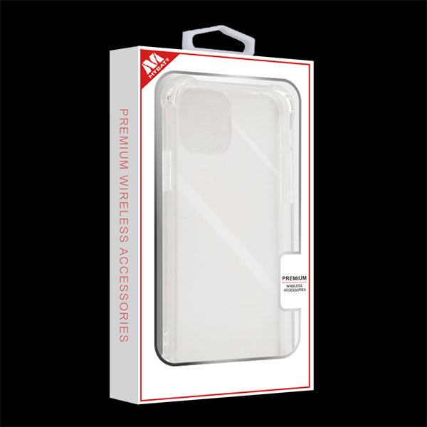MyBat Sturdy Gummy Cover for Apple iPhone 11 Pro - Highly Transparent Clear / Transparent Clear - IP11PCASKGM0141-2.jpg