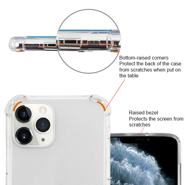 MyBat Sturdy Gummy Cover for Apple iPhone 11 Pro - Highly Transparent Clear / Transparent Clear - IP11PCASKGM0141-7.jpg