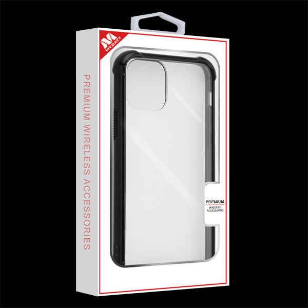 MyBat Sturdy Gummy Cover for Apple iPhone 11 Pro - Highly Transparent Clear / Natural Black - IP11PCASKGM0142-7.jpg