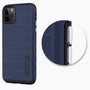 MyBat Fusion Protector Cover for Apple iPhone 11 Pro - Ink Blue Dots Textured / Black - IP11PHPCFSSO648-3.jpg