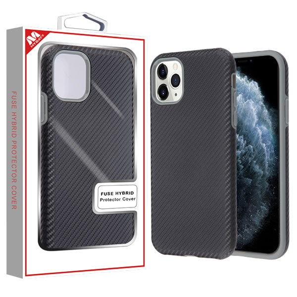 MyBat Fuse Series Case for Apple iPhone 11 Pro - Gunmetal Carbon Fiber - IP11PHPCFSSO667-1.jpg