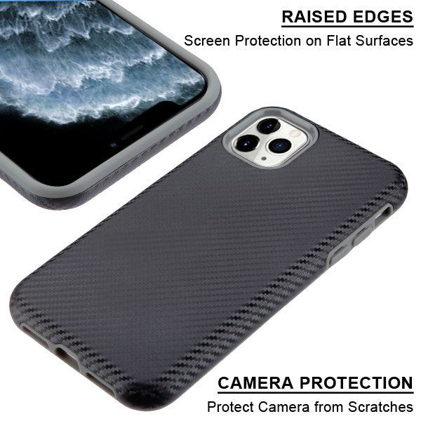 MyBat Fuse Series Case for Apple iPhone 11 Pro - Gunmetal Carbon Fiber - IP11PHPCFSSO667-6.jpg