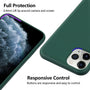 MyBat Liquid Silicone Protector Cover for Apple iPhone 11 Pro - Midnight Green - IP11PHPCLS007-3.jpg