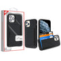 MyBat Poket Hybrid Protector Cover (with Back Film) for Apple iPhone 11 Pro - Black / Black - IP11PHPCPKT001-1.jpg