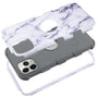 MyBat TUFF Series Case for Apple iPhone 11 Pro - White Marbling / Iron Gray - IP11PHPCTUFFIM1044-3.jpg
