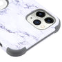 MyBat TUFF Series Case for Apple iPhone 11 Pro - White Marbling / Iron Gray - IP11PHPCTUFFIM1044-4.jpg