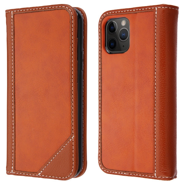 MyBat Genuine Leather MyJacket Wallet for Apple iPhone 11 Pro - Brown - IP11PMYJKPR002-2.jpg