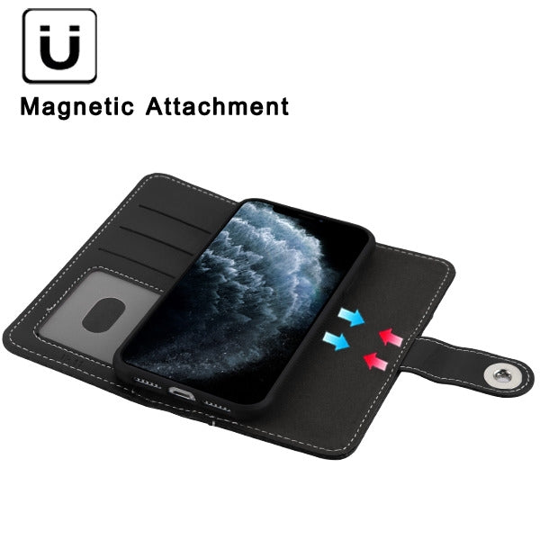 MyBat Detachable Magnetic 2 - in - 1 MyJacket Wallet (TPU Case + Leather Folio) for Apple iPhone 11 Pro - Black - IP11PMYJKPR261-6.jpg