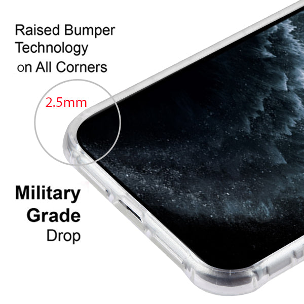 MyBat TUFF Klarity Lux Candy Skin Cover for Apple iPhone 11 Pro - Transparent Clear - IP11PTUFFKTTR101-3.jpg