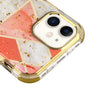 MyBat TUFF Kleer Hybrid Case for Apple iPhone 11 - Electroplated Pink Marble / Electroplating Gold - IP11RHPCTUFFKIM053-3.JPG