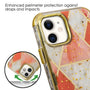 MyBat TUFF Kleer Hybrid Case for Apple iPhone 11 - Electroplated Pink Marble / Electroplating Gold - IP11RHPCTUFFKIM053-5.JPG