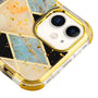 MyBat TUFF Kleer Hybrid Case for Apple iPhone 11 - Electroplated Blue Marble / Electroplating Gold - IP11RHPCTUFFKIM054-3.JPG