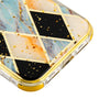 MyBat TUFF Kleer Hybrid Case for Apple iPhone 11 - Electroplated Blue Marble / Electroplating Gold - IP11RHPCTUFFKIM054-4.JPG