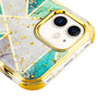 MyBat TUFF Kleer Hybrid Case for Apple iPhone 11 - Electroplated Green Marble / Electroplating Gold - IP11RHPCTUFFKIM055-3.JPG