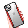 Clear Iron Armor Hybrid Chrome Case for Apple iPhone 13 (6.1) (Black) - IP13-61-IRON-CASE-BLACK-4.jpg