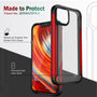 Clear Iron Armor Hybrid Chrome Case for Apple iPhone 13 (6.1) (Black) - IP13-61-IRON-CASE-BLACK-7.jpg
