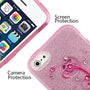 MyBat Full Glitter TUFF Series Case for Apple iPhone 5s/5 / SE - Butterfly Flowers (Pink) Diamante - IPHONE5SHPCTUFFGTIMDI005WP-4.jpg