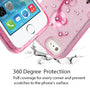 MyBat Full Glitter TUFF Series Case for Apple iPhone 5s/5 / SE - Butterfly Flowers (Pink) Diamante - IPHONE5SHPCTUFFGTIMDI005WP-5.jpg