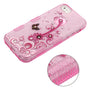 MyBat Full Glitter TUFF Series Case for Apple iPhone 5s/5 / SE - Butterfly Flowers (Pink) Diamante - IPHONE5SHPCTUFFGTIMDI005WP-6.jpg