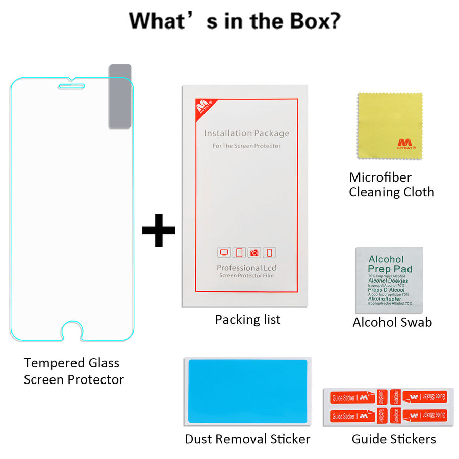 MyBat Tempered Glass Screen Protector (2.5D) for Apple iPhone 8/7/6s/6 - Clear - IPHONE8LCDSCPR81-3.jpg