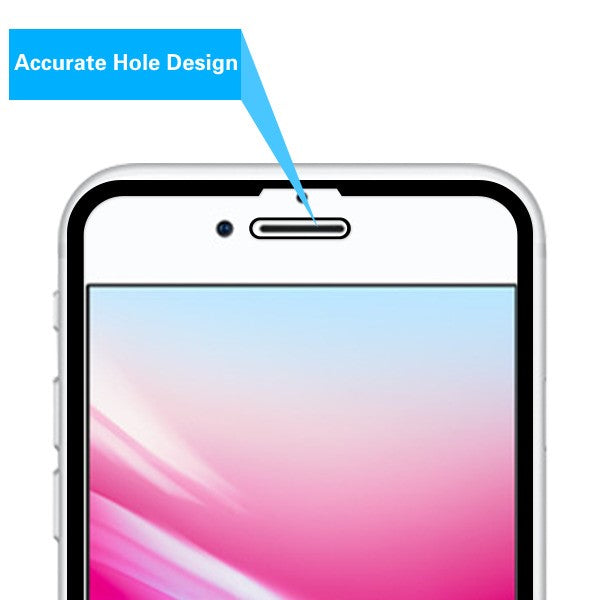 MyBat Full Coverage Tempered Glass Screen Protector for Apple iPhone 8/7/iPhone SE (2022) / SE (2020) - Black - IPHONE8LCDSCPR85A-2.jpg