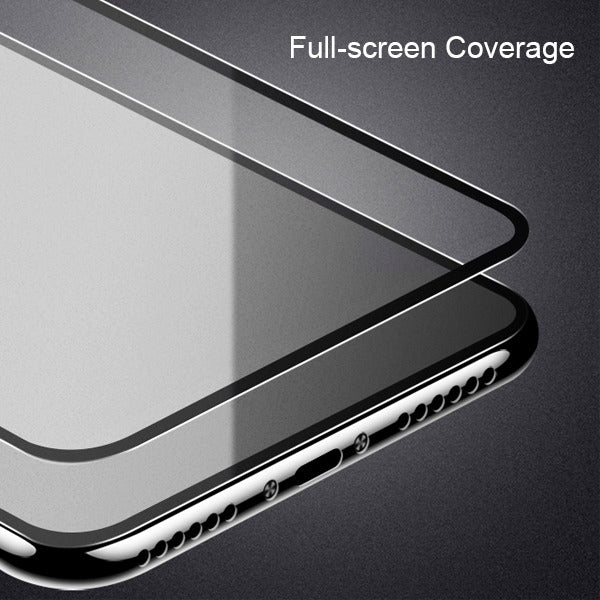 MyBat Full-screen Coverage Frosted Tempered Glass Screen Protector for Apple iPhone 8/7/iPhone SE (2022) / SE (2020) - Black - IPHONE8LCDSCPRF121-3.jpg